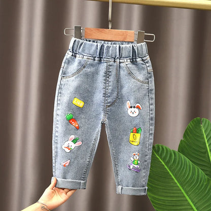 Straight-Leg Jeans for Little Ladies