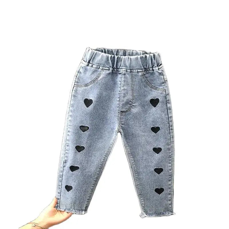 Straight-Leg Jeans for Little Ladies