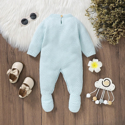 Cozy Knit Romper for Your Little One