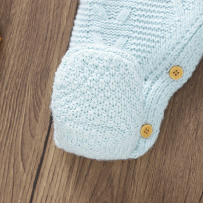 Cozy Knit Romper for Your Little One