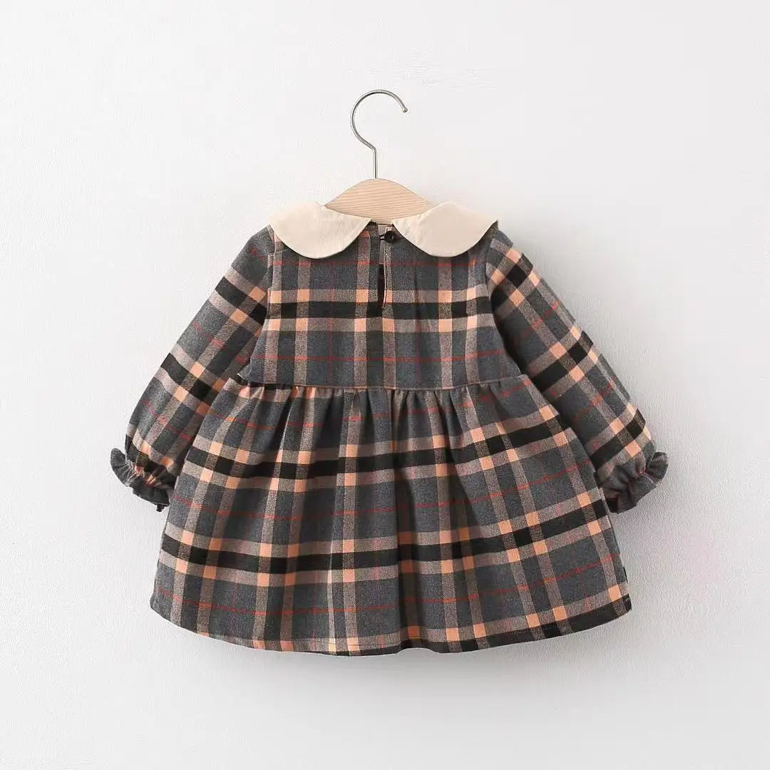 2PCS Baby Girl Corduroy Dress