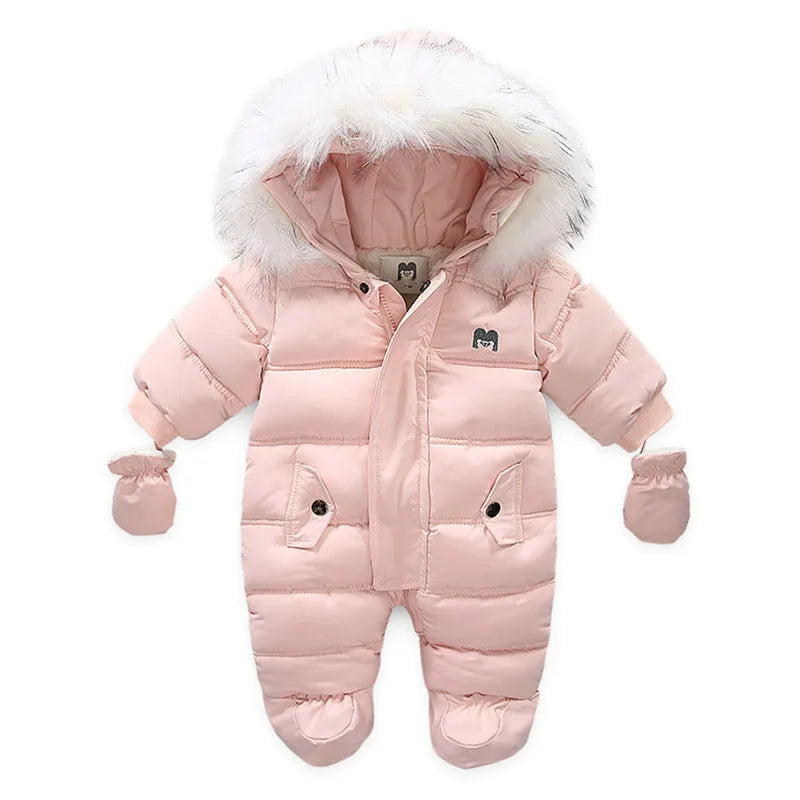 Thick Winter Baby Jumpsuit