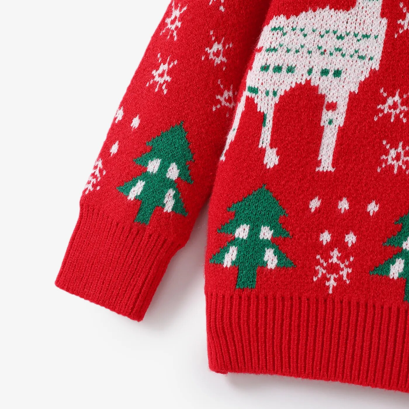 Childlike Letter Christmas Sweater