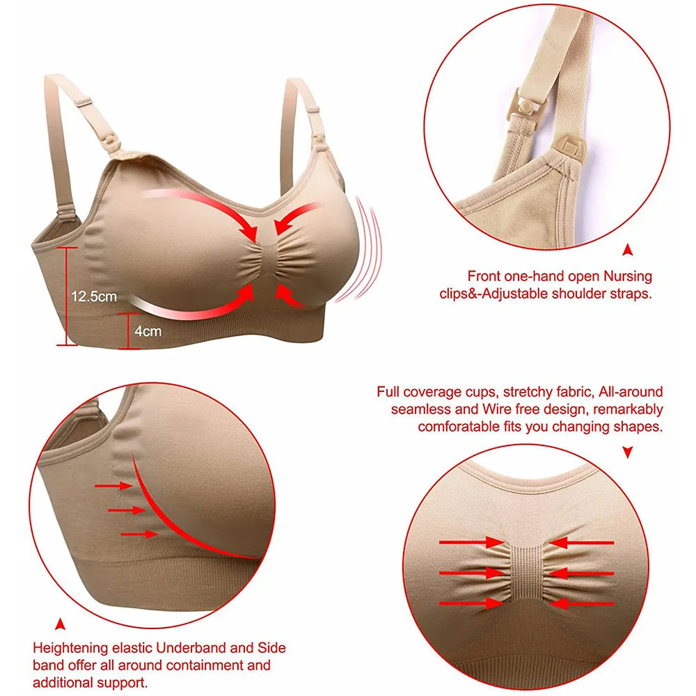 Breastfeeding Wire-free Bra