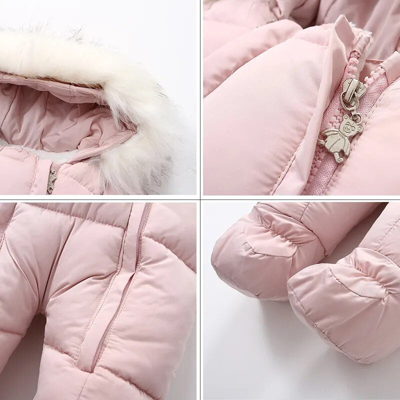 Thick Winter Baby Jumpsuit