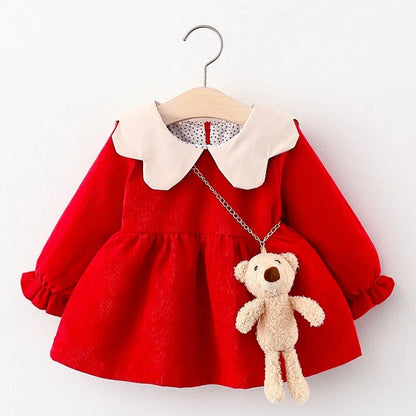 Adorable Bear Dress for Your Little One