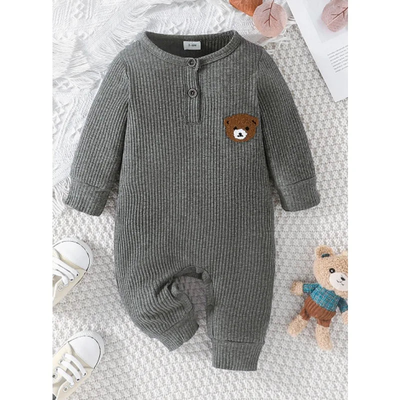 Adorable Cartoon Bear Onesies