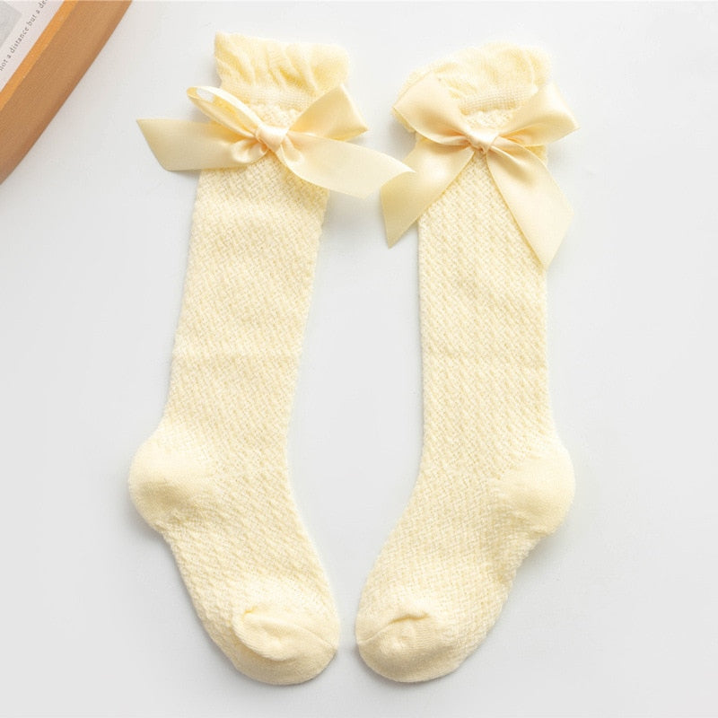 Baby Girl Bow Socks