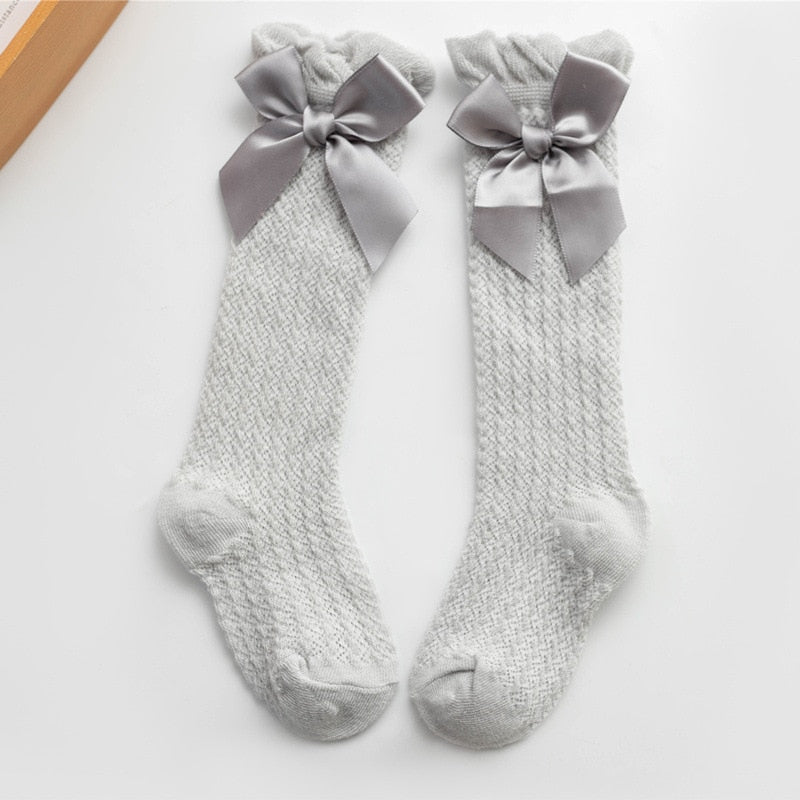 Baby Girl Bow Socks