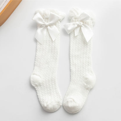 Baby Girl Bow Socks