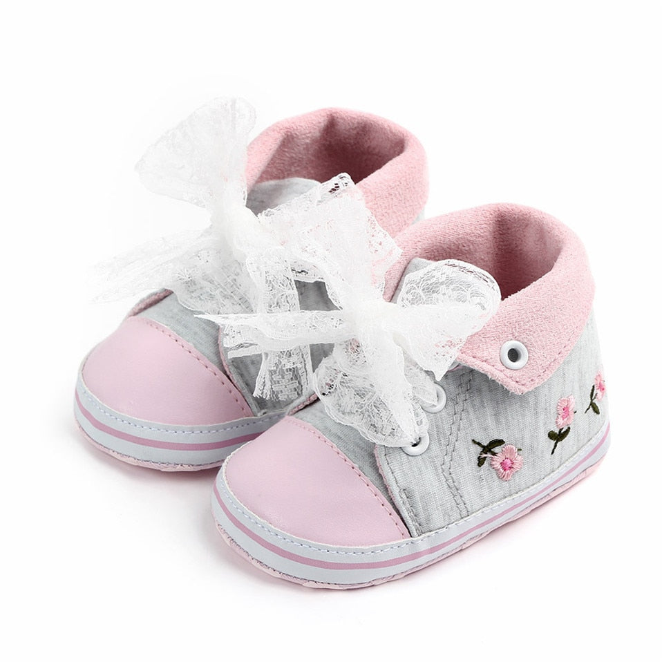 Baby Girl Floral Shoes