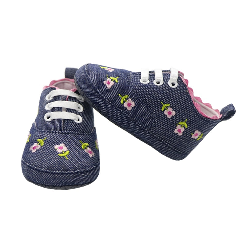 Baby Girl Floral Shoes