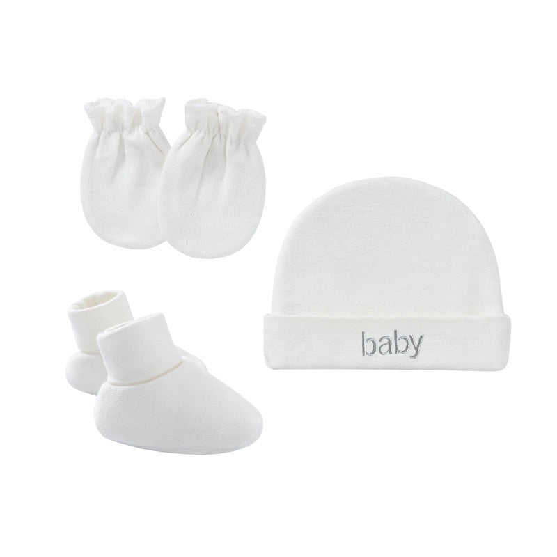 Newborn Hat+Gloves+Socks Set